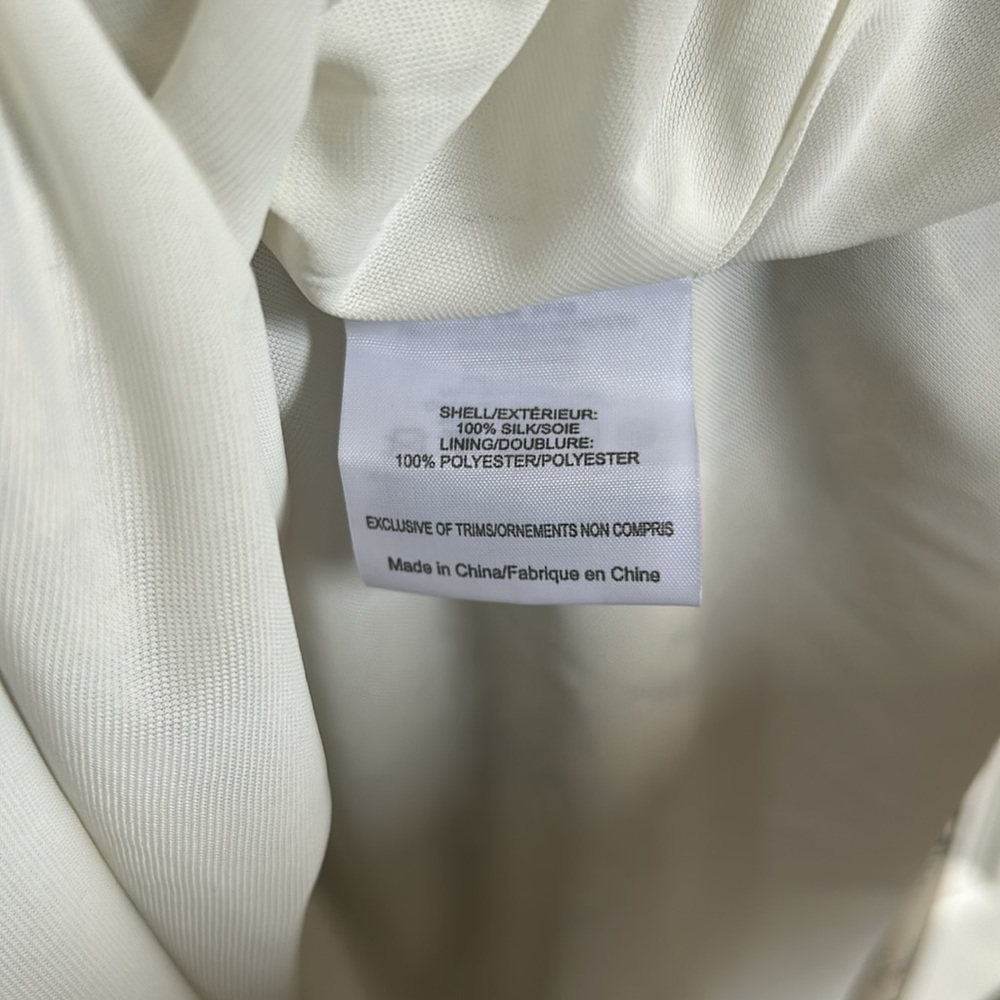 Tory Burch (stained) Dress size Large 100% silk - Picture 5 of 5